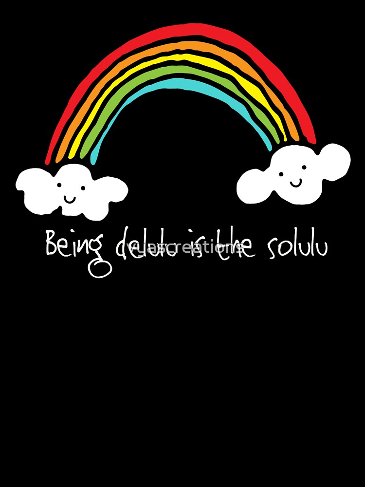Being delulu is the solulu cute by vyascreations
