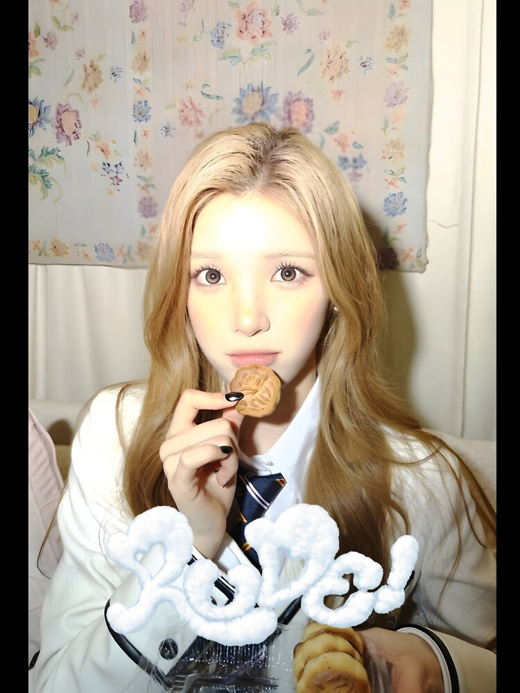 Hearts2Hearts Yuha Rude Inspired K-pop Fan Poster by Valereekmerch