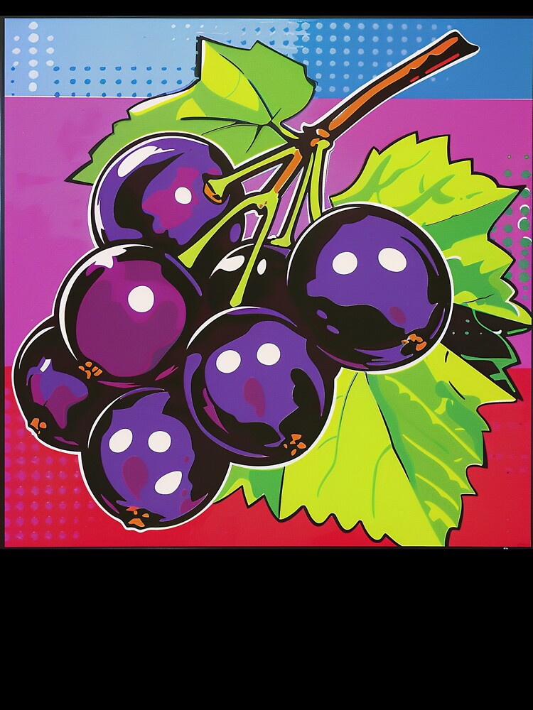 Blackcurrant Pop Art 4 by AstroRisq