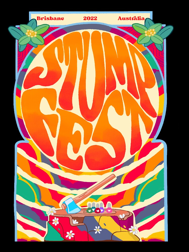 70s Stumpfest- Bluey Fan Art by reremama