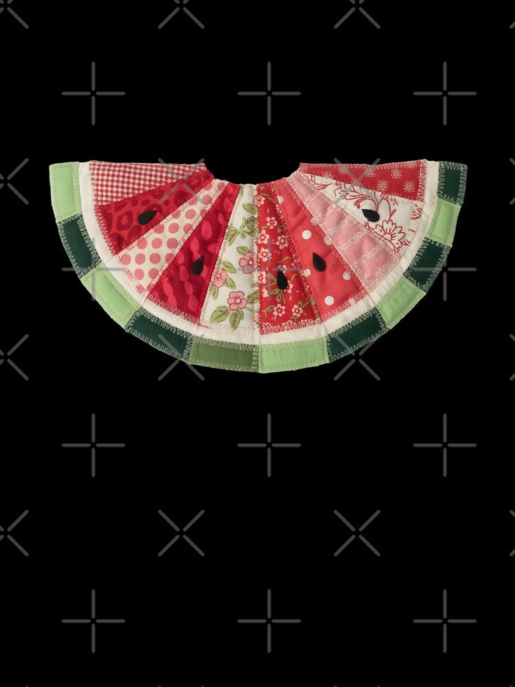 Patchwork Watermelon Design by theartfulaspie