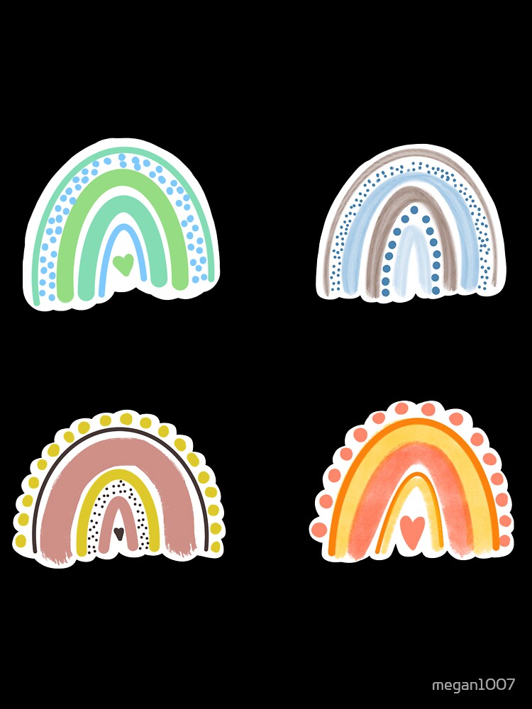 boho rainbow set by megan1007