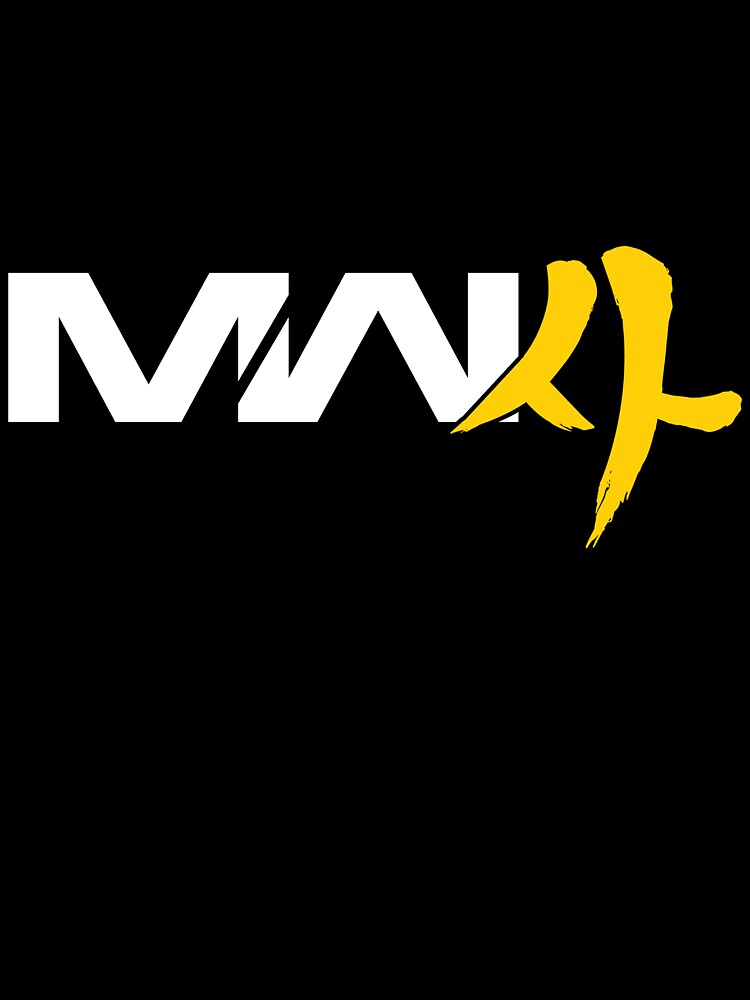 COD MW4 Logo New 2026 Modern Warfare Game by BubblePopRed