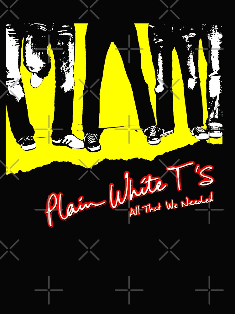 Yellow SIlhouette With Red White Typography by DeadTired666