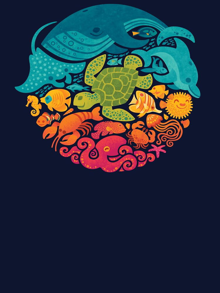 Aquatic Rainbow by Wayne Minnis