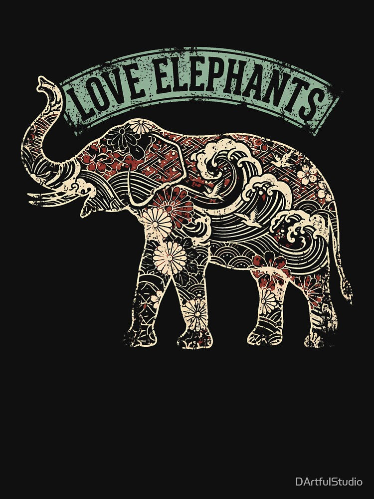 Magnificient Elephants !! Oversized T-Shirt by DArtfulStudio