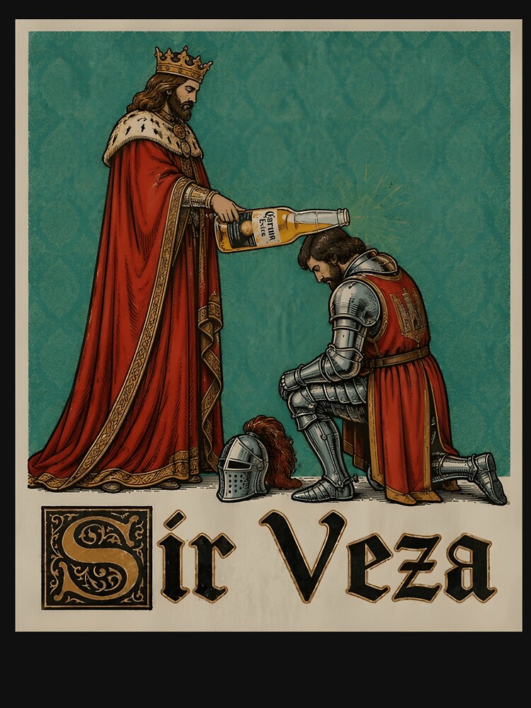 Sir Veza Medieval Knight Meme Fantasy Lover by PixlCrypt