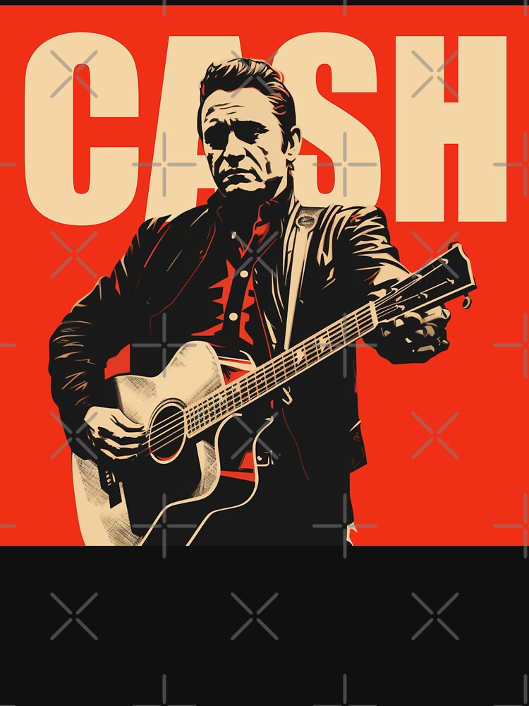 Johnny Cash Revival: Vintage Hatch Show Print Tribute by lg whittaker