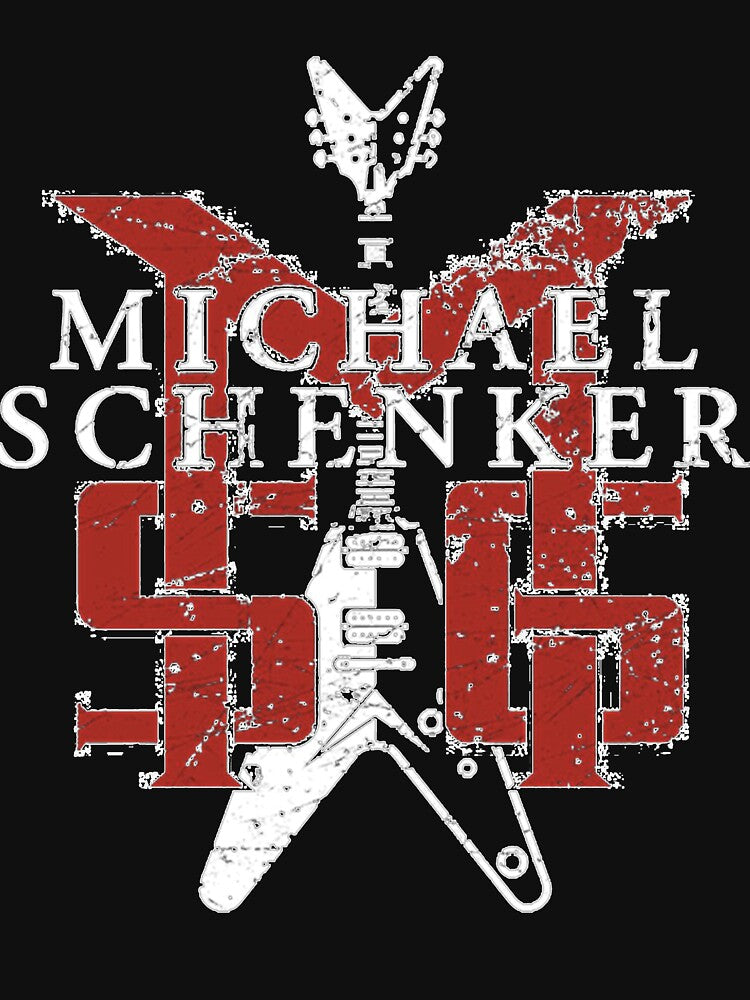 Michael Schenker Group Retro Classic T Shirt by JohLond