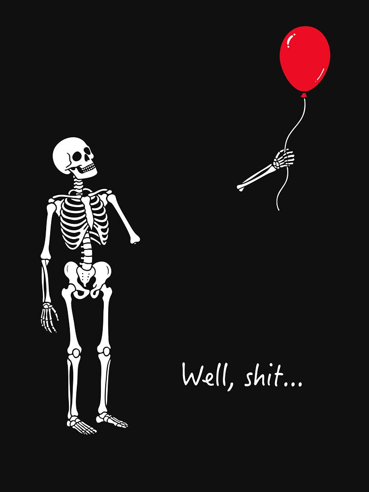 Skeleton Lost Balloon by yobochart
