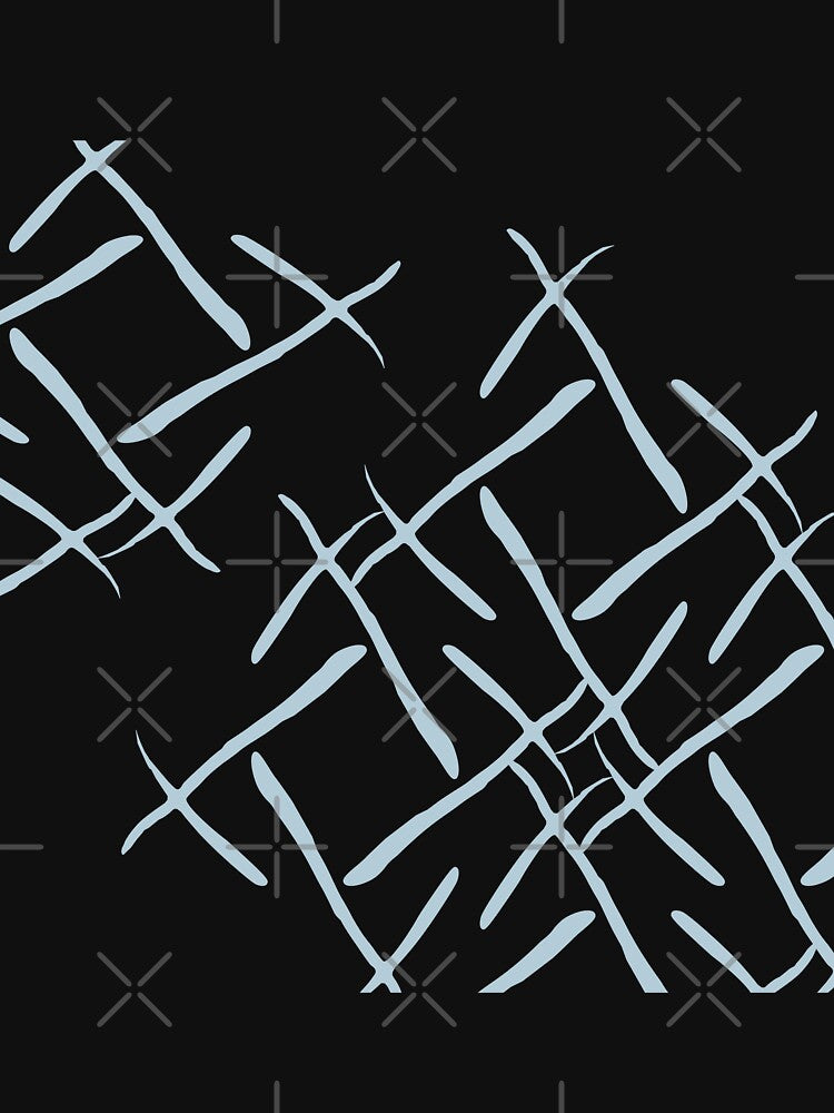 Blue cross marks by flamendes