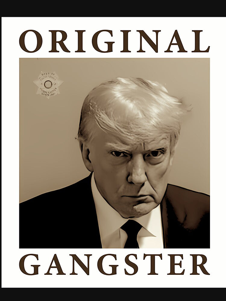 Donald Trump Mugshot OG Original Gangster Vintage by AshtonYorkClos