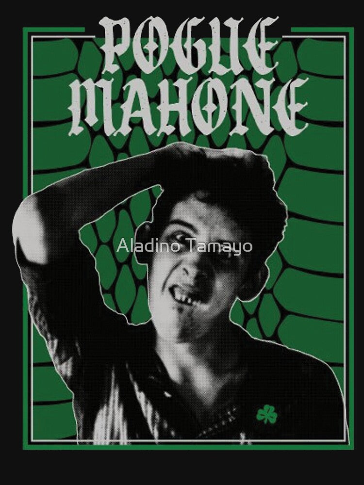 The “Shane MacGowan P O G U E Mahone by Aladino Tamayo