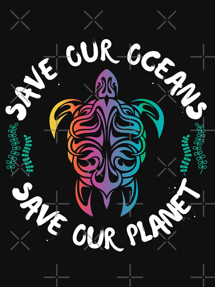 save our oceans save our planet recycle by LittleArij
