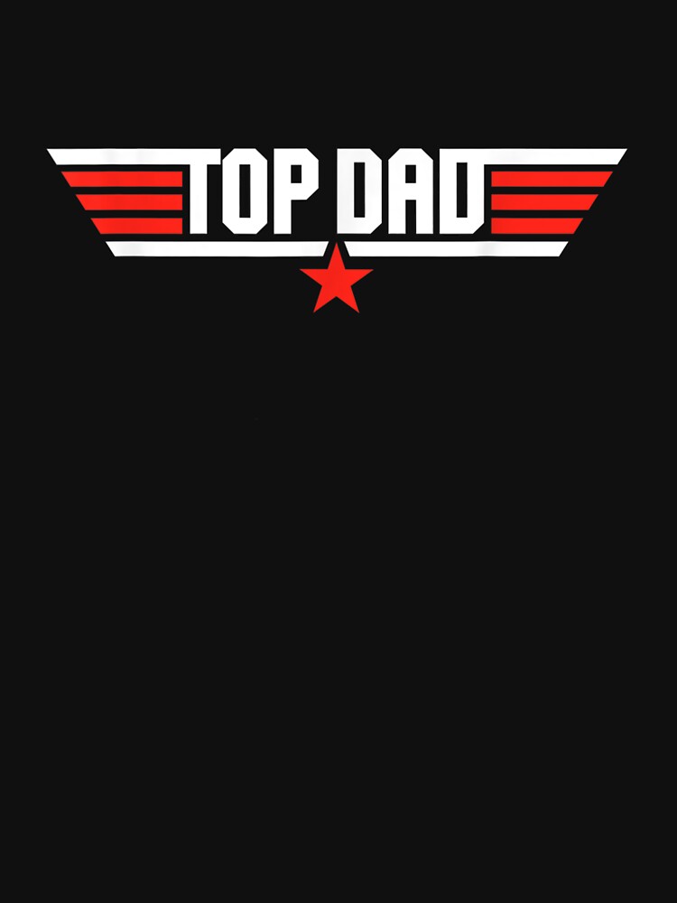 Mens Top Dad Funny Cool 80s 1980s Father Father's Day T-Shirt by sharrodmaxtin