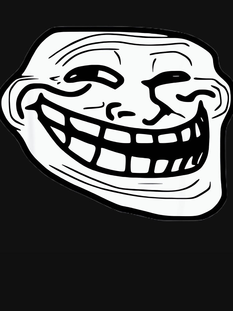 Trollface Internet Meme Humor Prankster Gaming by AmaXONIC