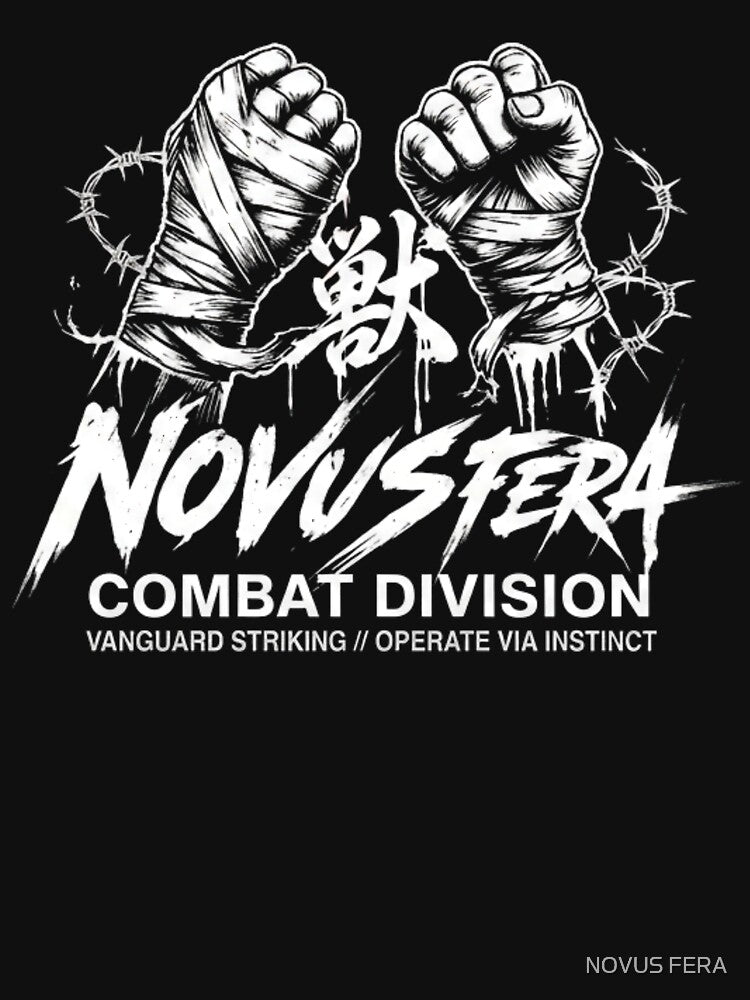 Novus Fera Combat Division - Gritty Martial Arts Streetwear by NOVUS FERA