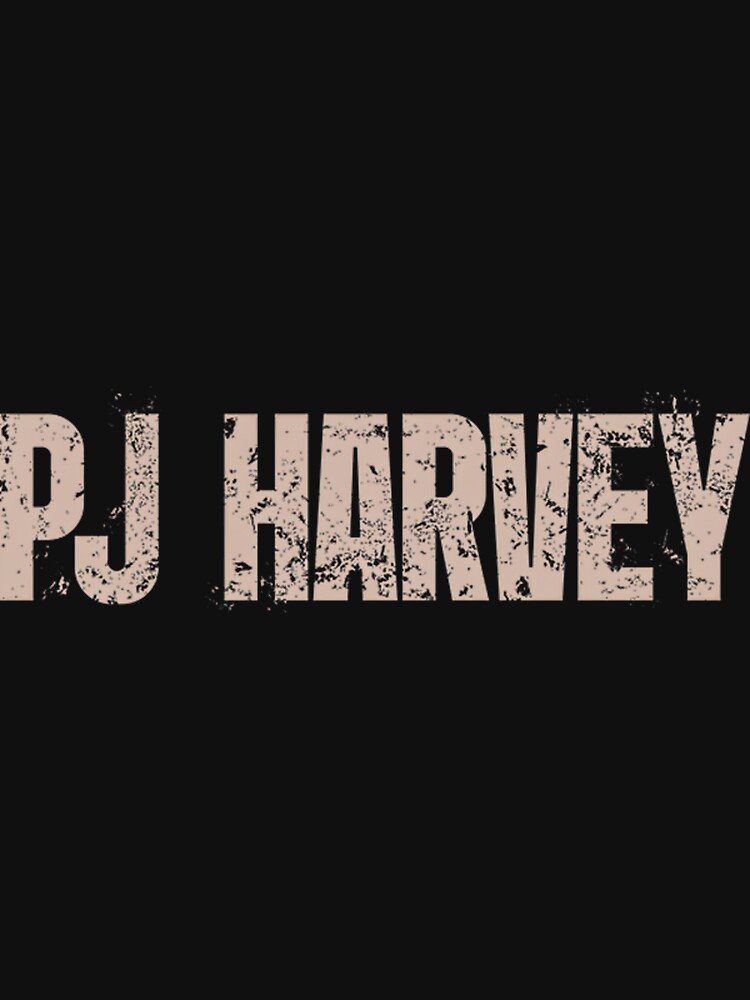 Pj Harvey Grunge Band Logo Retro Style by Nathan Huerta