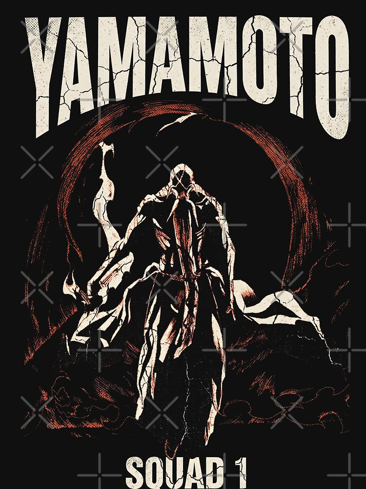 Yamamoto Genryusai Vintage Bleach Bootleg Streetwear Tee by Senpaiwaves