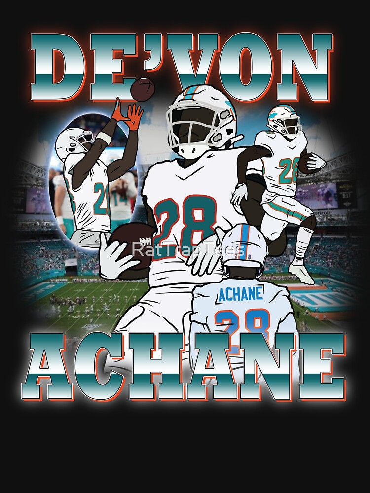 De'Von Achane Vintage by RatTrapTees