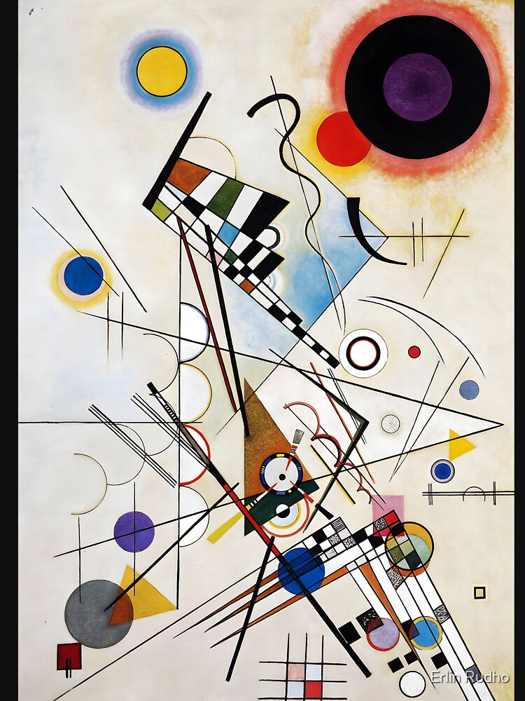 Composition VIII - Wassily Kandinsky painting by Erlin Rudho
