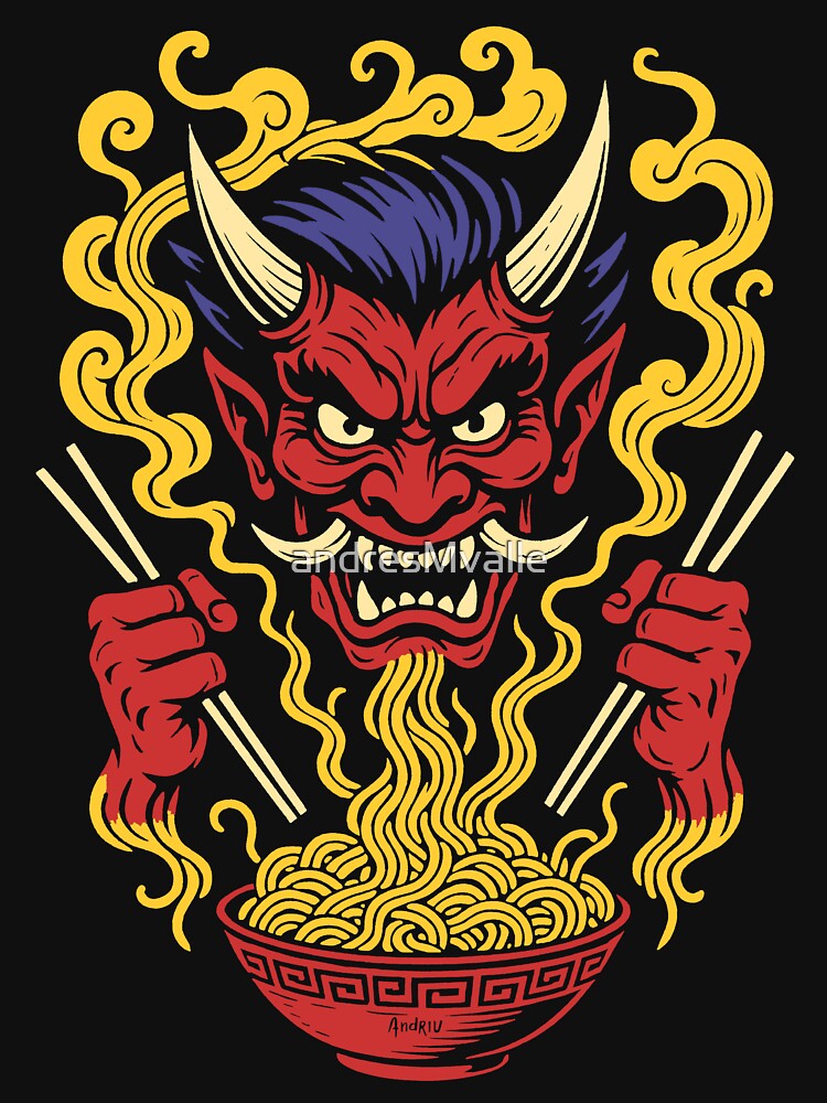 Devil Ramen by andresMvalle