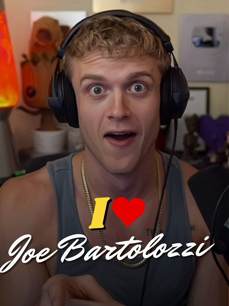 Joe Bartolozzi Painted Effect T-Shirt and Sticker by DiverseDazzle