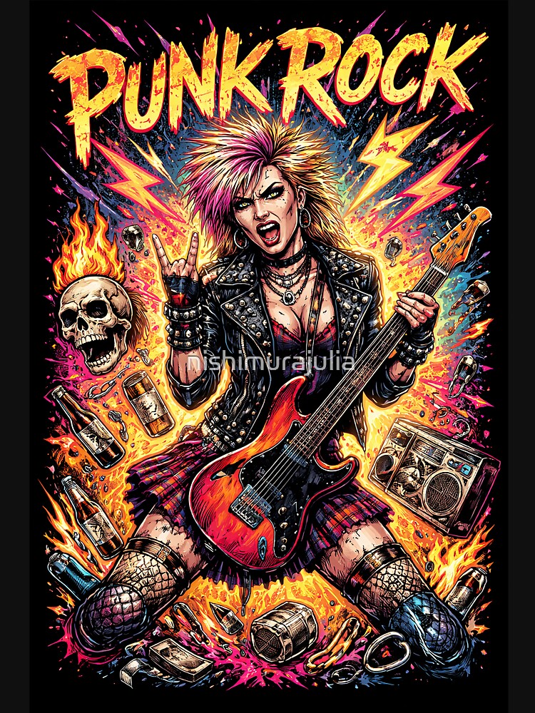 long sleeve ROCK by nishimurajulia