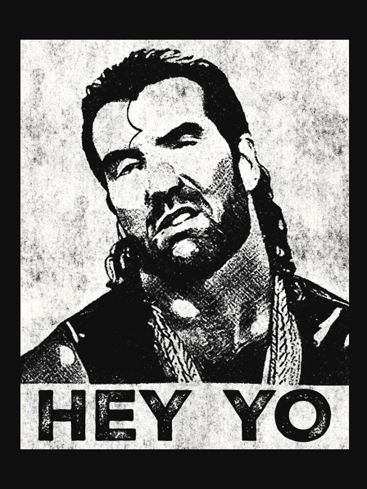 Scott Hall - Razor Ramon Hey Yo Meme Distressed by MuratSaro