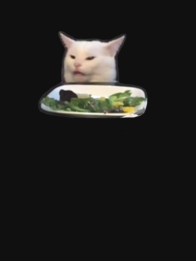 Salad cat meme by starmarkets