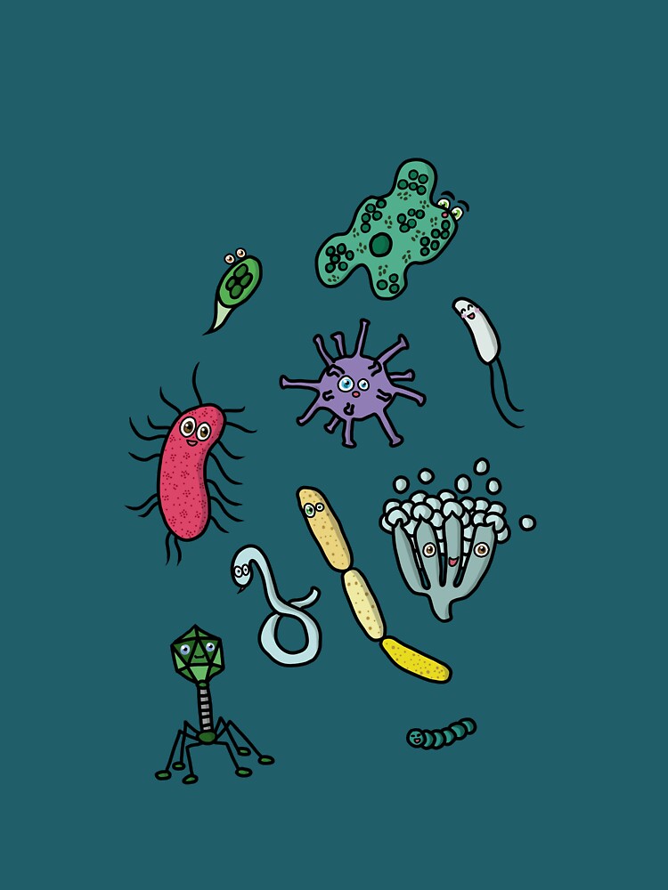 Cute Microbiology 2 by Sheeta