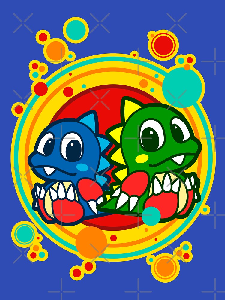 Bubble Bobble - Bub and Bob by Sarcastic Panda