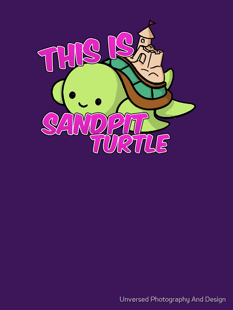 This is Sandpit Turtle by Unversed Photography And Design