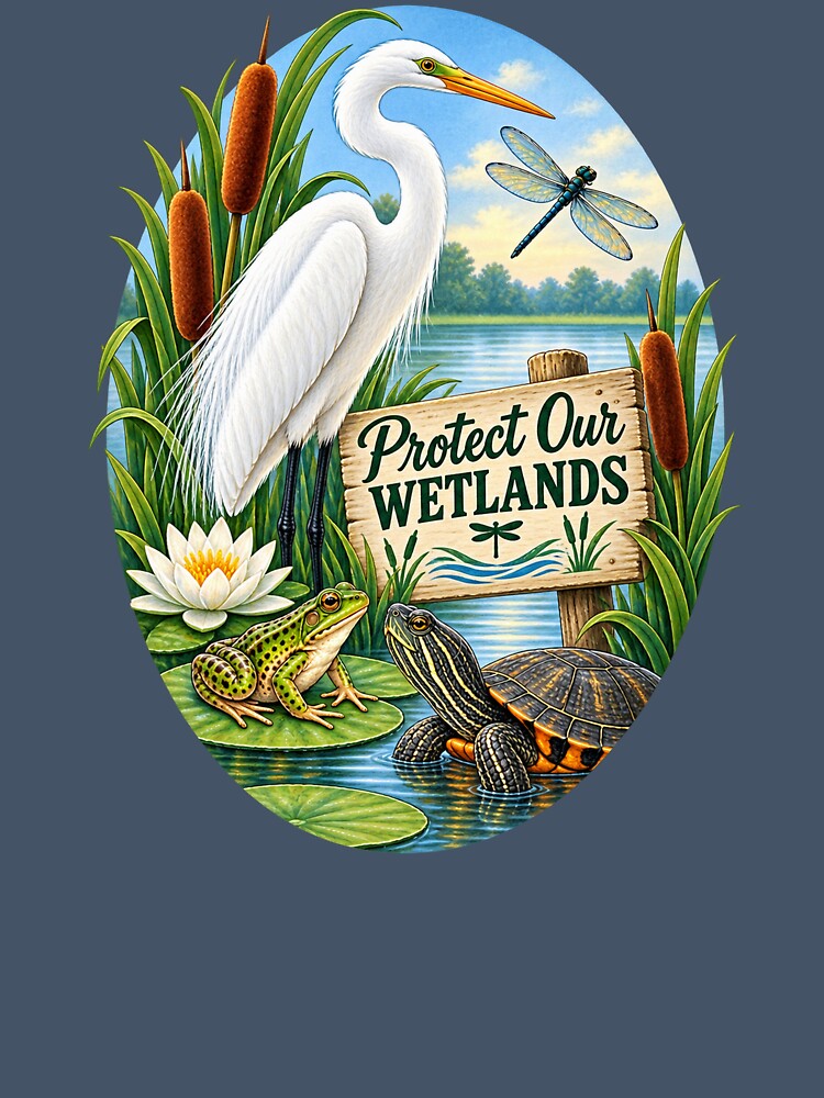 Protect Our Wetlands – Wetland Wildlife Conservation by Penbrook Farms