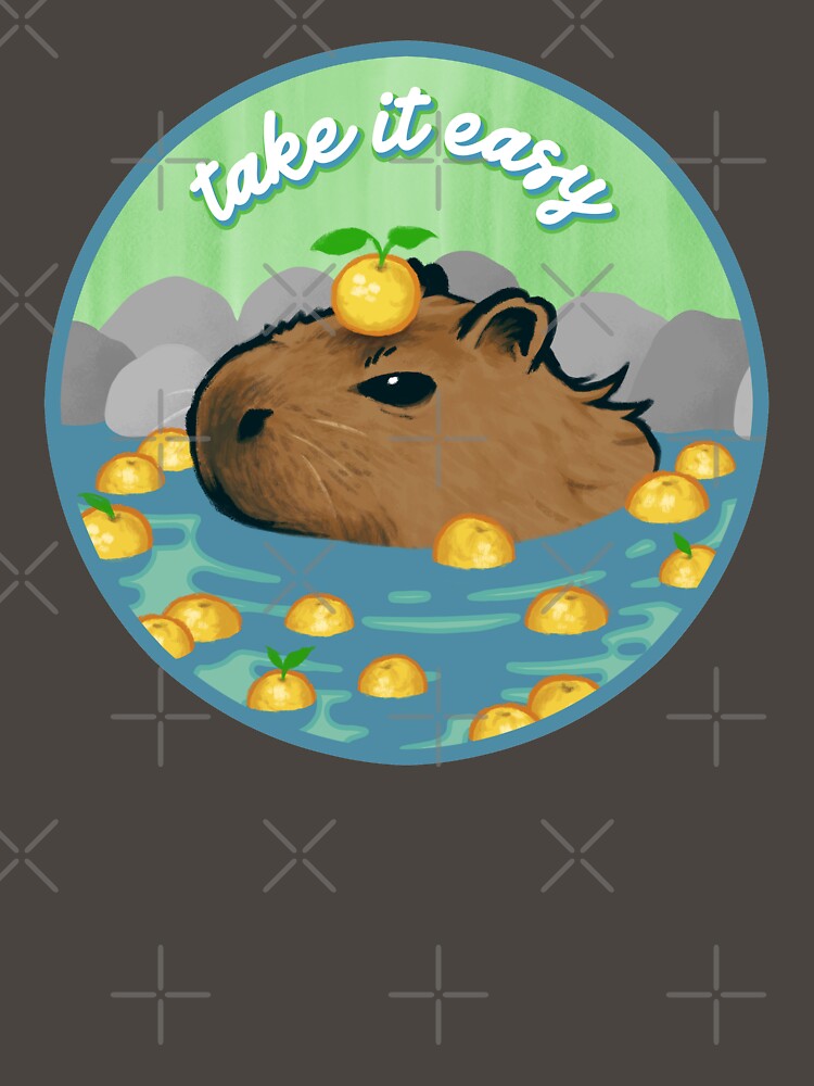 Chill Capybara by StudioMarimo