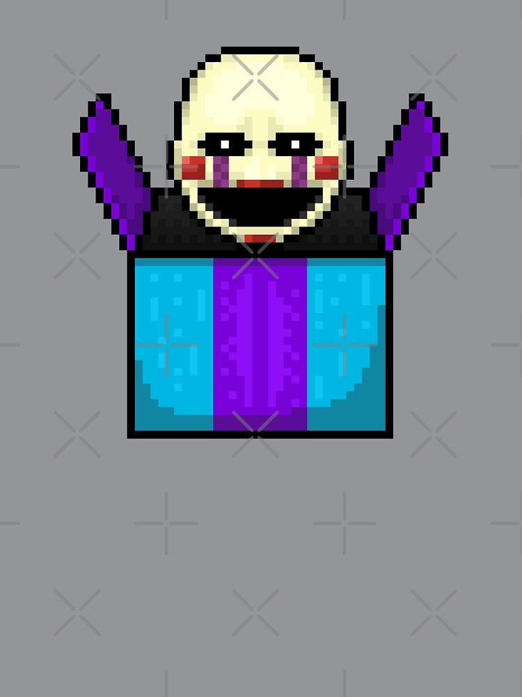 Five Nights at Freddy's 2 - Pixel art - The Puppet in the box by GEEKsomniac