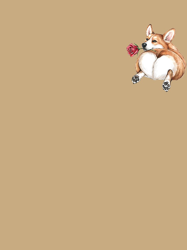 Romantic Corgi by sploootstore