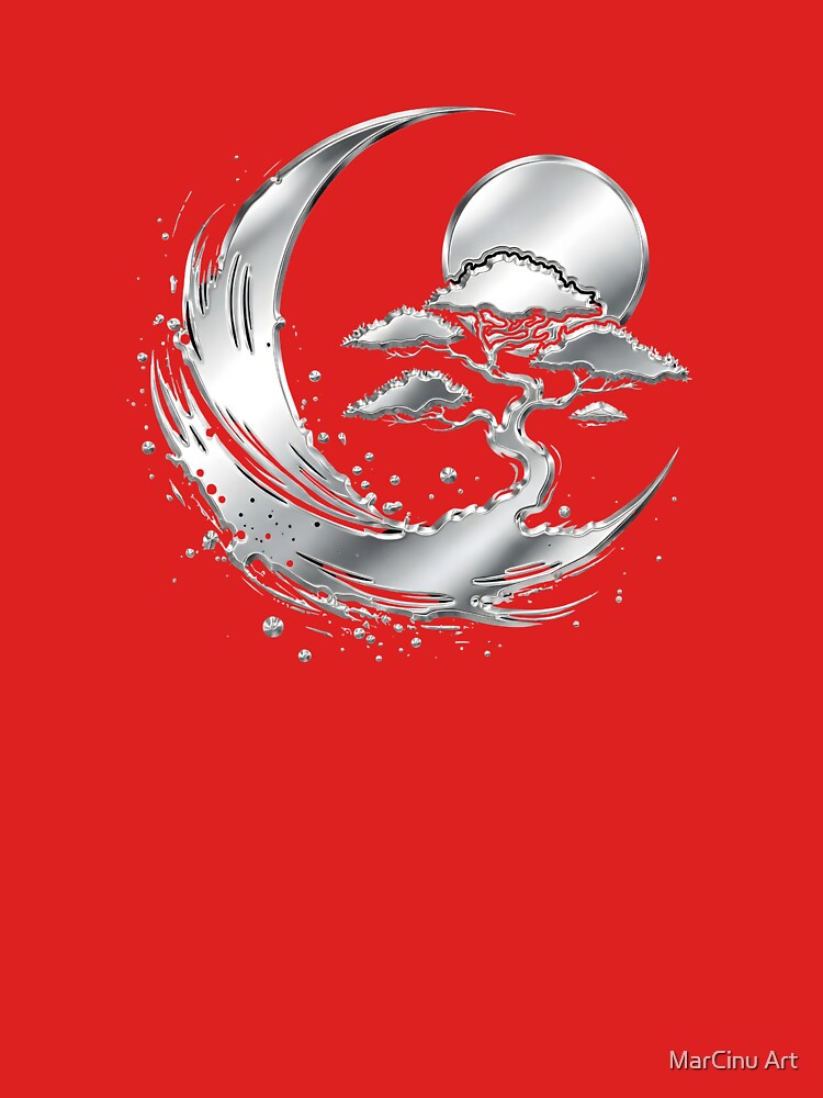 Chrome Bonsai Liquid Metal Cyber Art 2026Liquid Metal by MarCinu Art