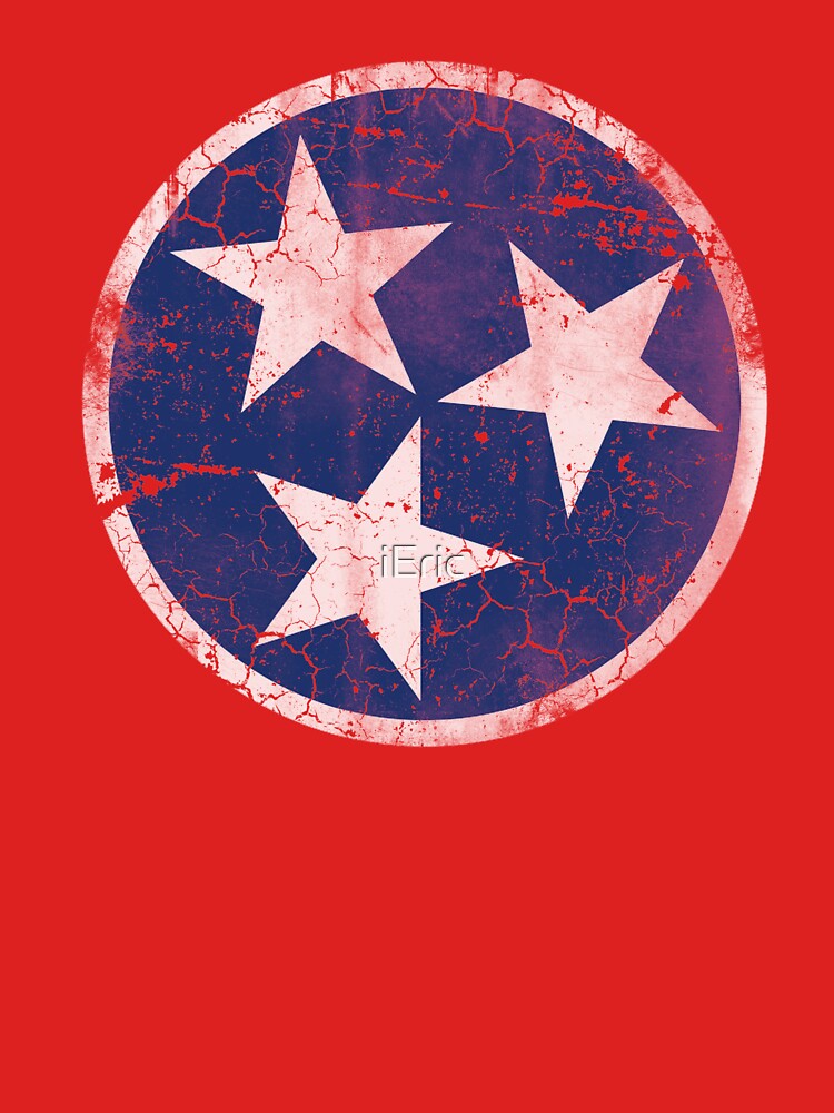 Vintage State Flag of Tennessee by frittata