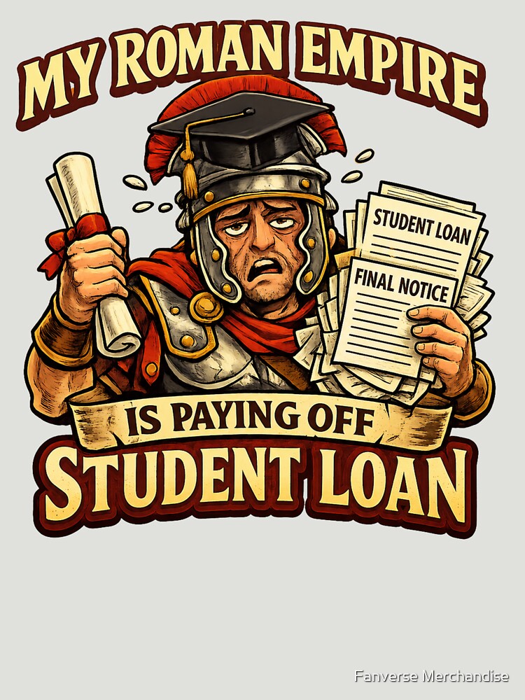 My Roman Empire Is Paying Off Student Loans – Funny 2026 Graduation by Fanverse Merchandise