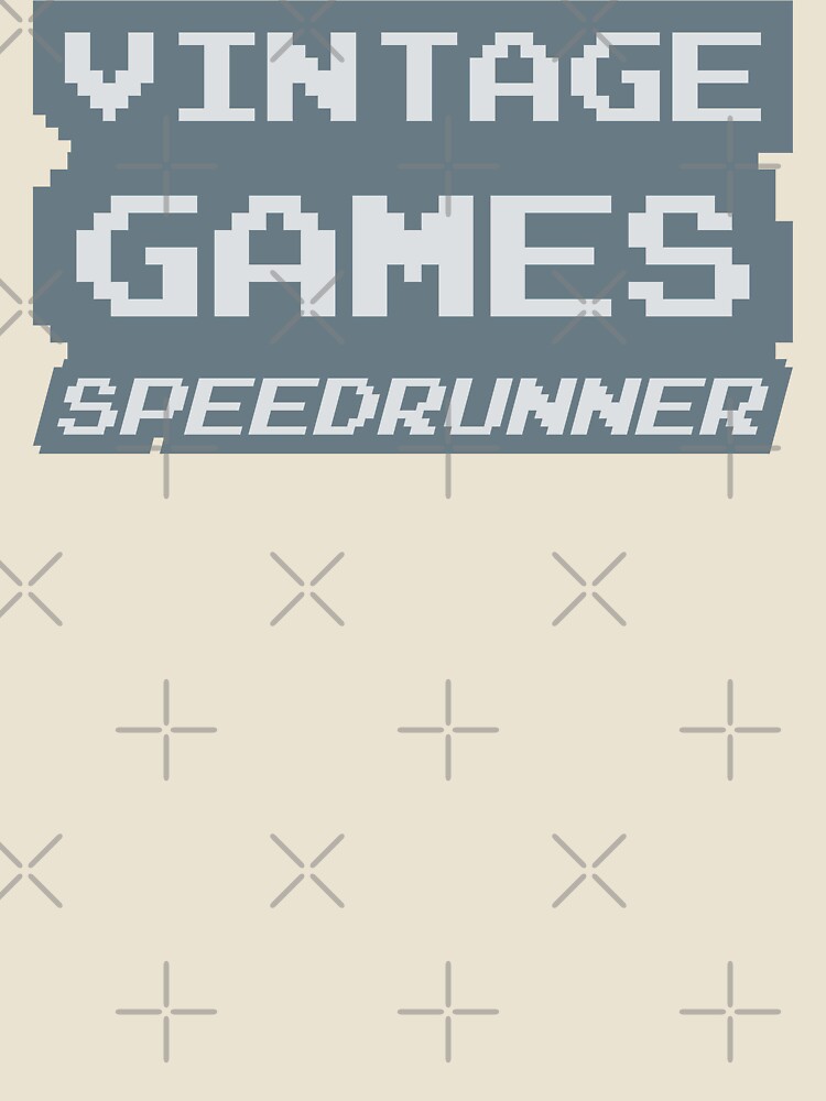 Vintage Games Speedrunner by BRU Design