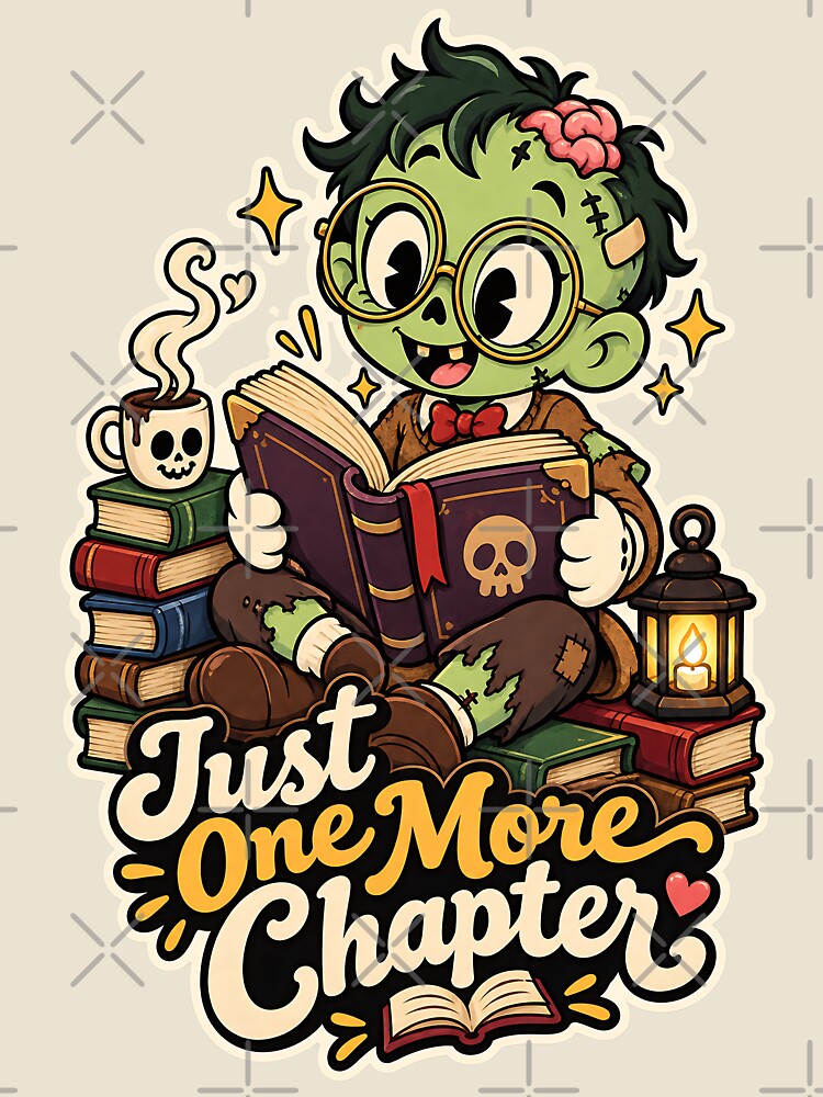 Green Creature Reading Society by Thai Vibe Studio