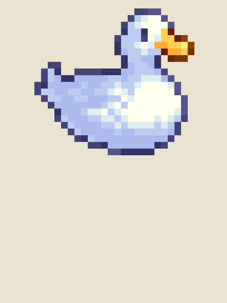 pixel duck by PixelArtiste