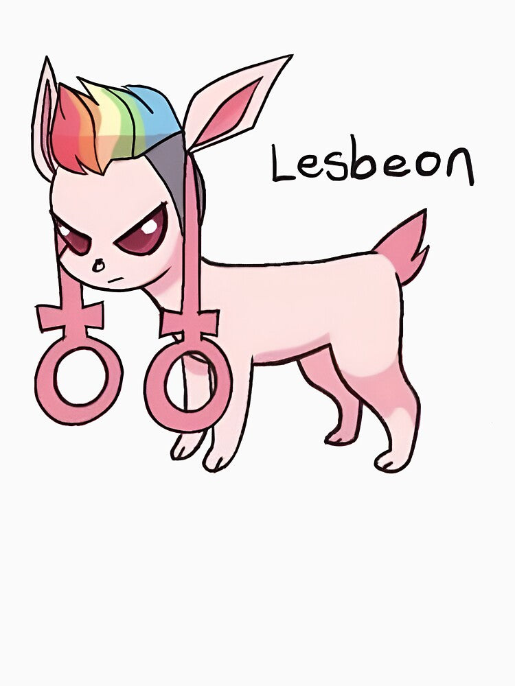 Lesbeon Funny Eeveelution Pride Meme by Randommeams