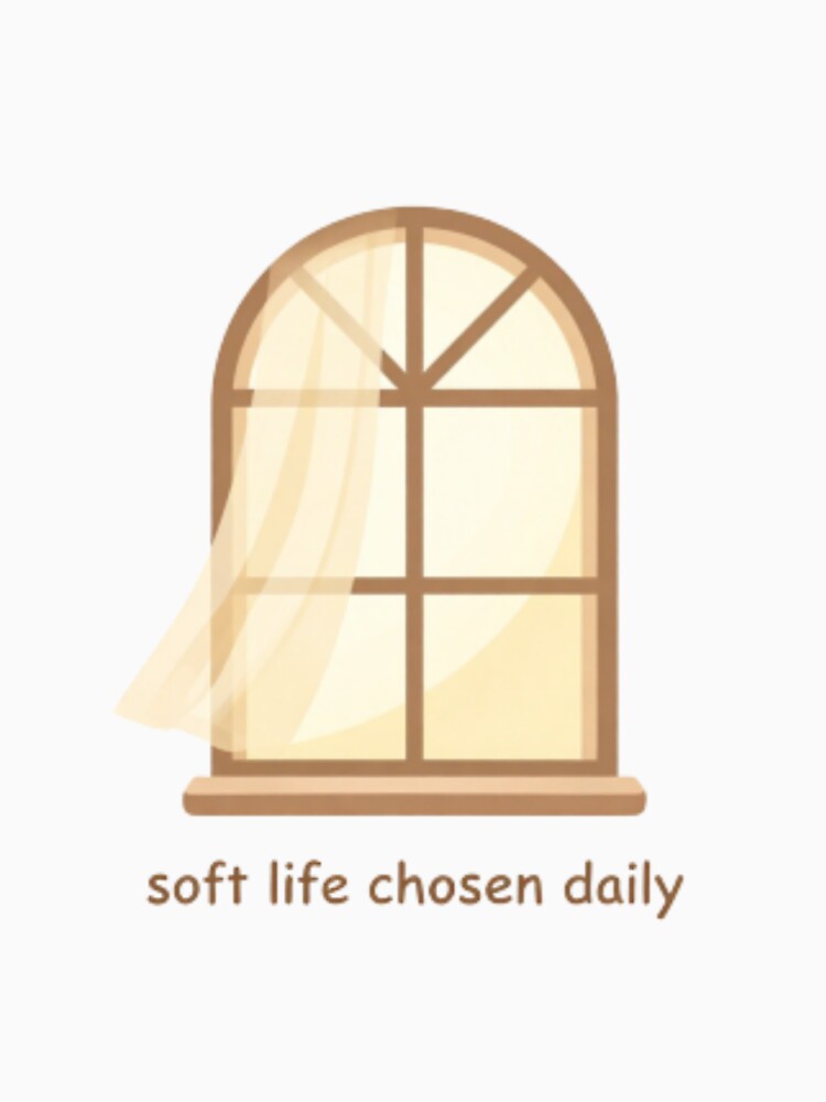 Soft Life Chosen Daily – Spiritual Self Care Quote Art by CosmicQuietStudio