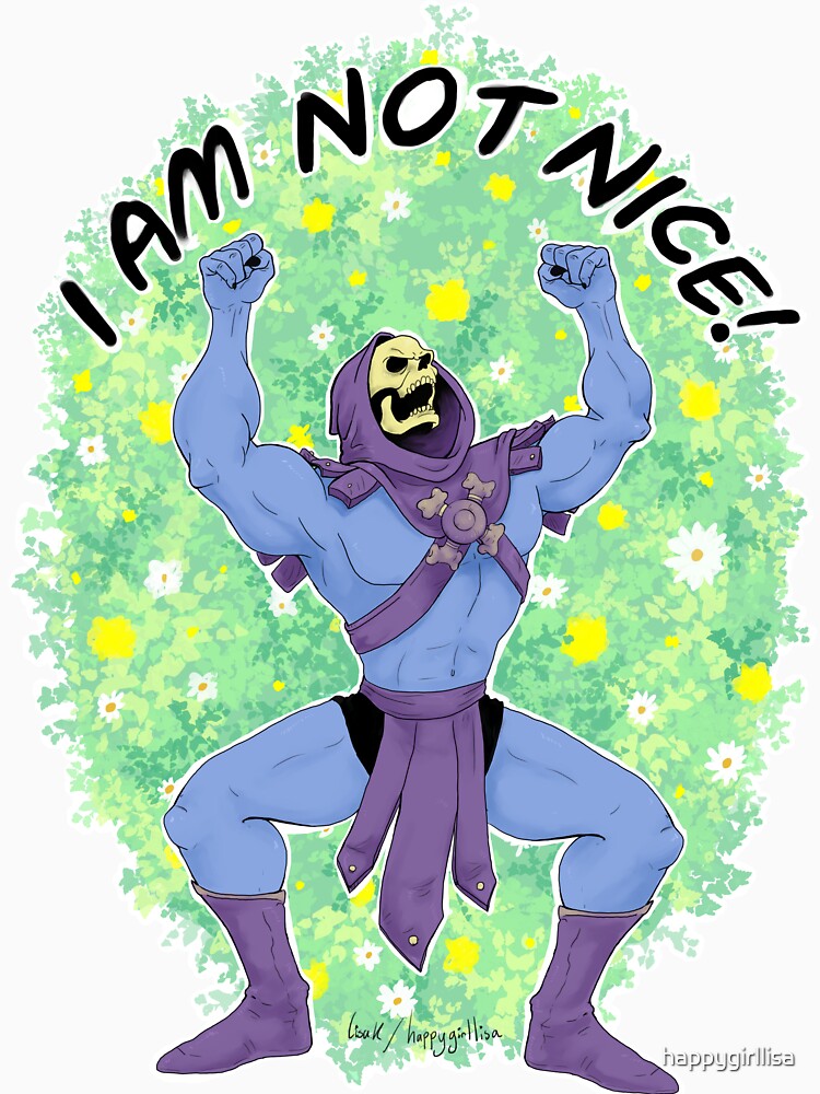 I AM NOT NICE by Pink Ghost art