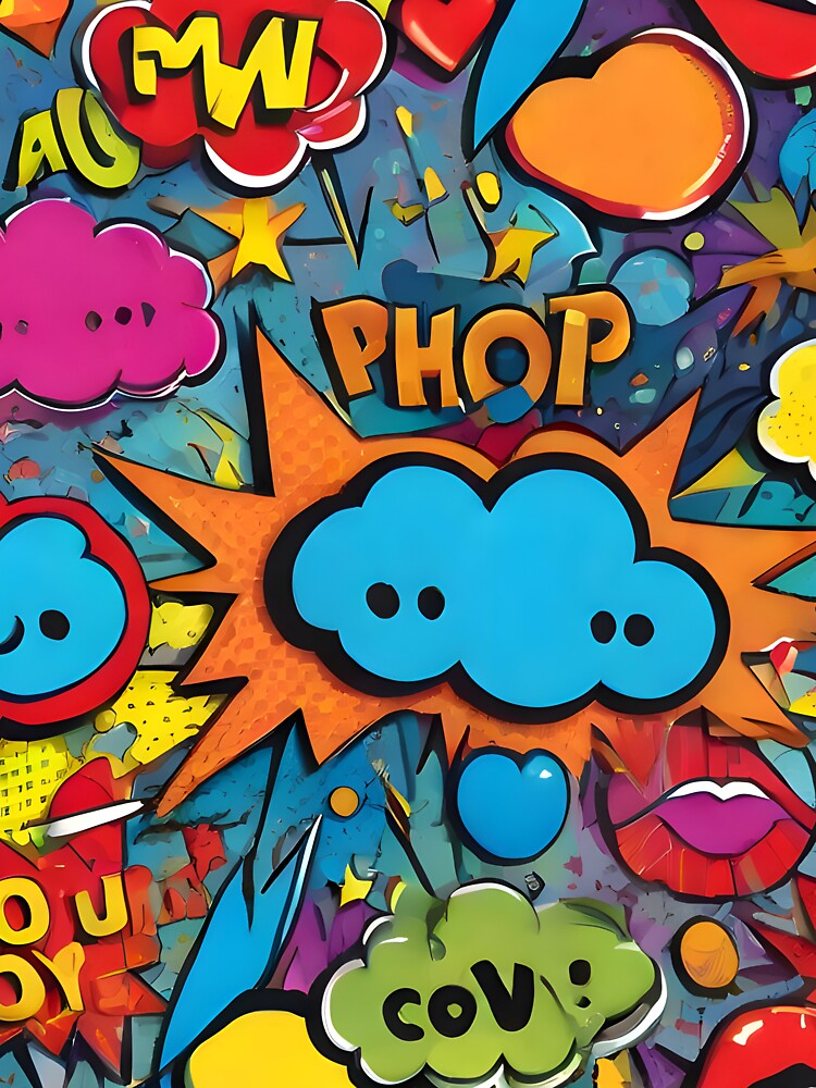 pop art style pattern by BandM Jos-Wilias