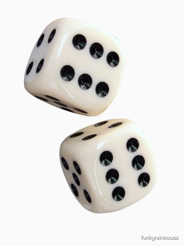 kitsch dice by funkyrainbowss