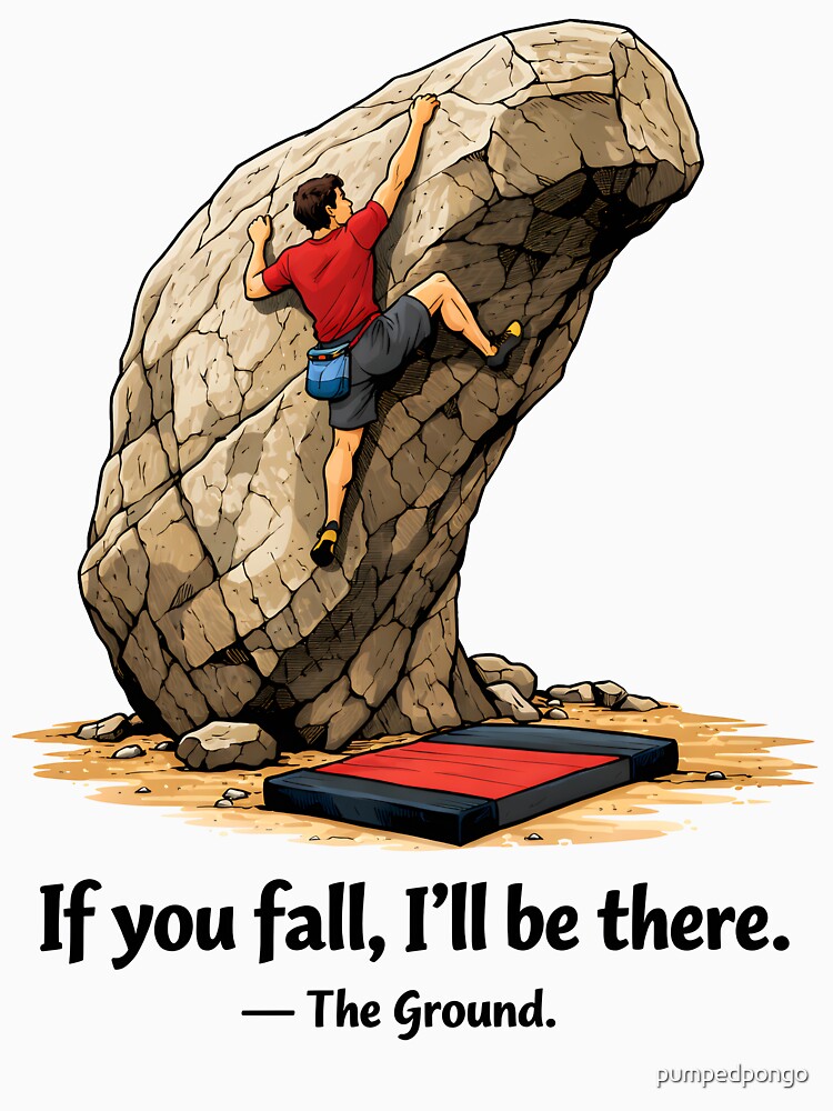 If you fall, I'll be there - The Ground by pumpedpongo