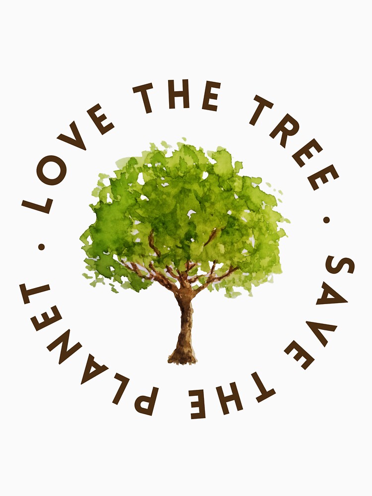 Save the Trees   - T shirt by Designs by Arbs
